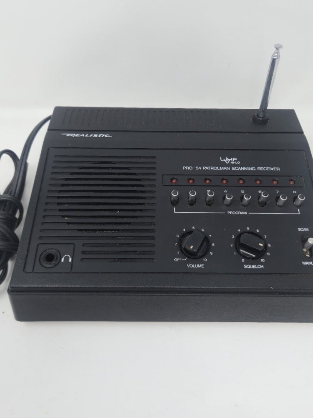 ​Vintage Realistic PRO-54 Patrolman Scanning Receiver Radio Shack 20-123 - Works